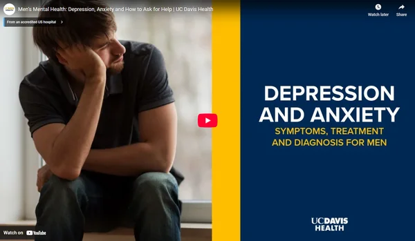 Men's Mental Health: Depression, Anxiety and How to Ask for Help