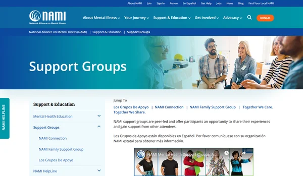 NAMI Support Groups