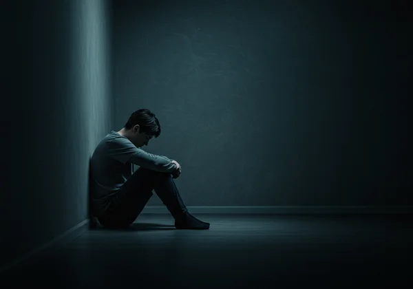 Seseorang berasa kesedihan berterusan dan berat emosi