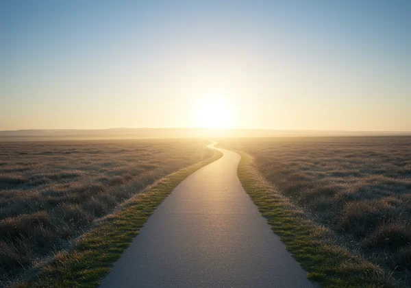 Path leading to clarity and mental well-being